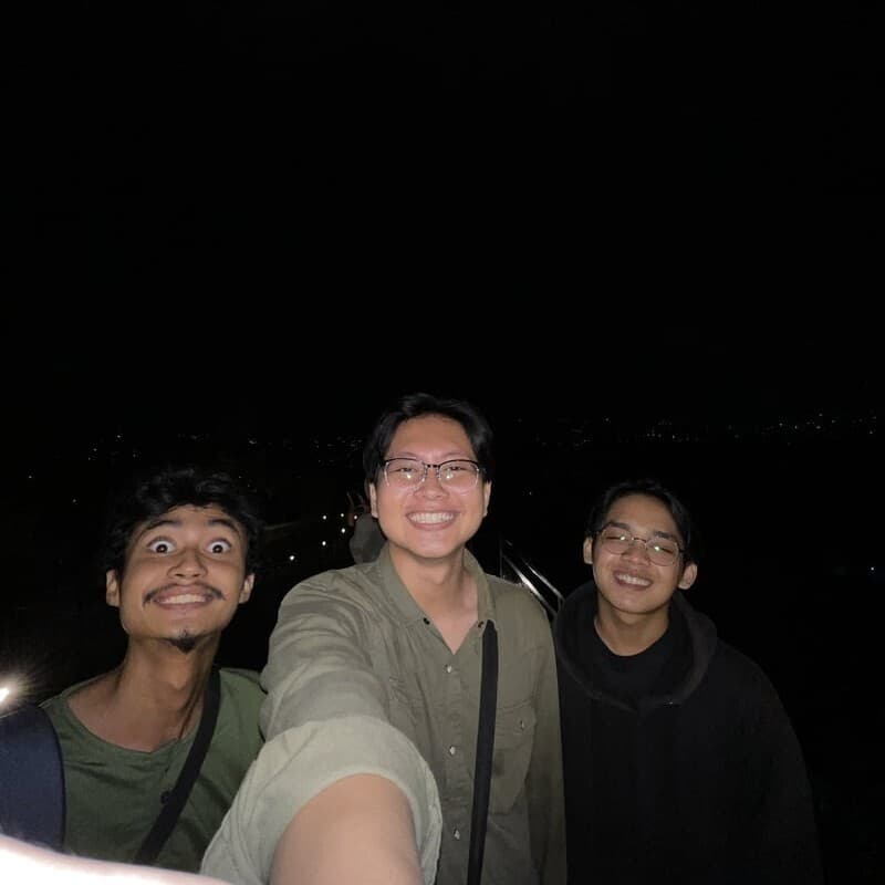 Exploring Yogyakarta with friends